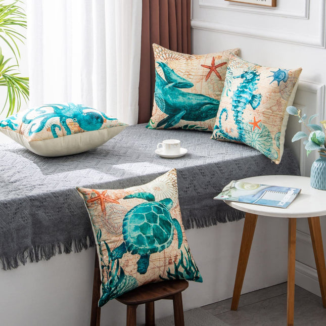 Housses de coussins de mer
