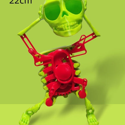 3D Mini Skull Decompression Toy