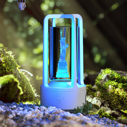 2-in-1 Acrylic Crystal Lamp &amp; Bluetooth Speaker