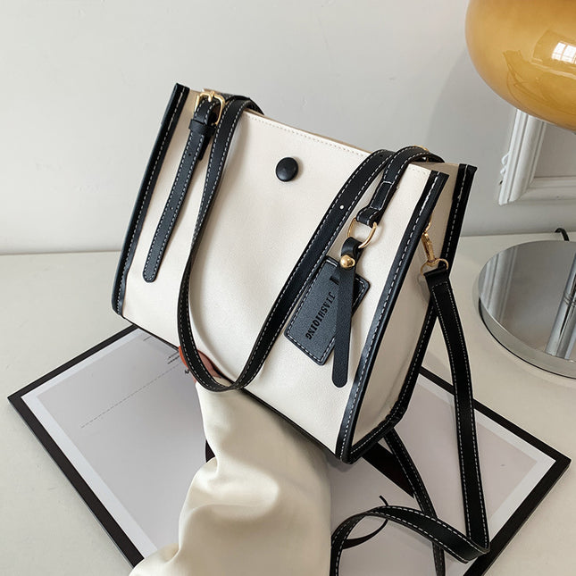 Fashion Stitching Trendy Shoulder Messenger Bag