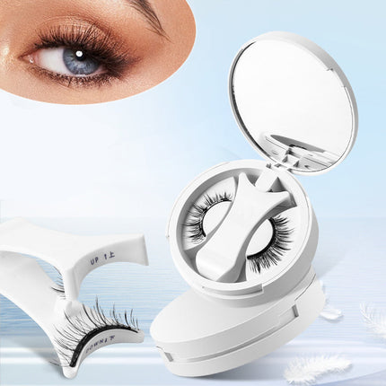 Magnetic False Eyelashes with Integrated Storage Box