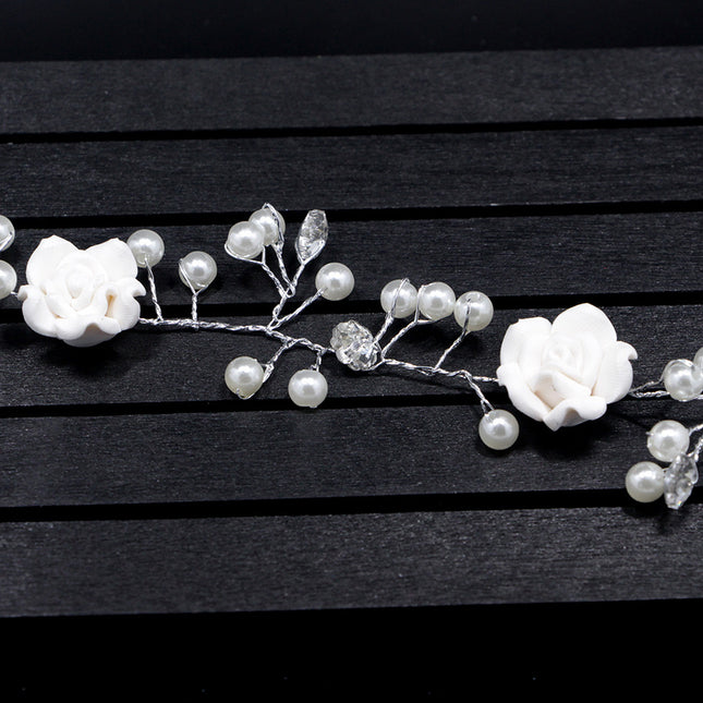 Bride's Wedding Chain Hair Jewelry