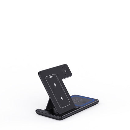 15W 3-in-1 LED Fast Wireless Charger Stand
