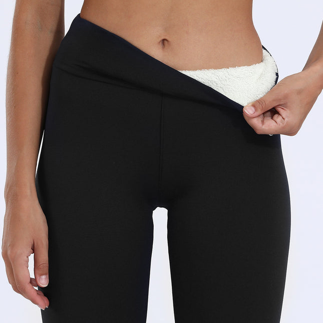 Winter Leggings Warm Thick High