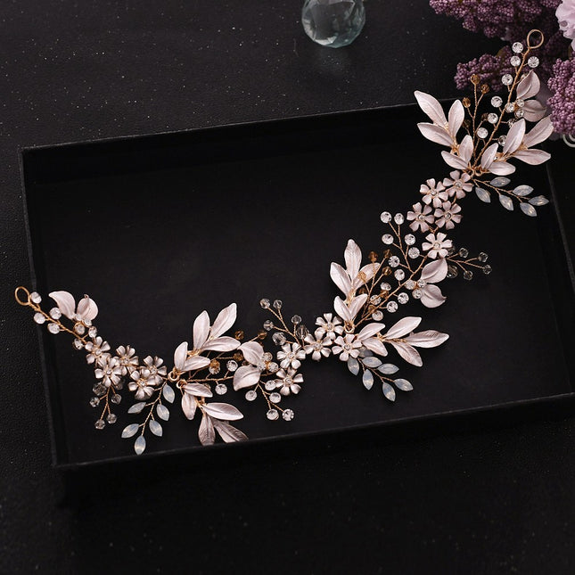Alloy Crystals Wedding Hair Jewelry