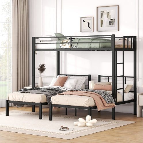 Twin Over Twin & Twin Bunk Beds for 3 – Space
