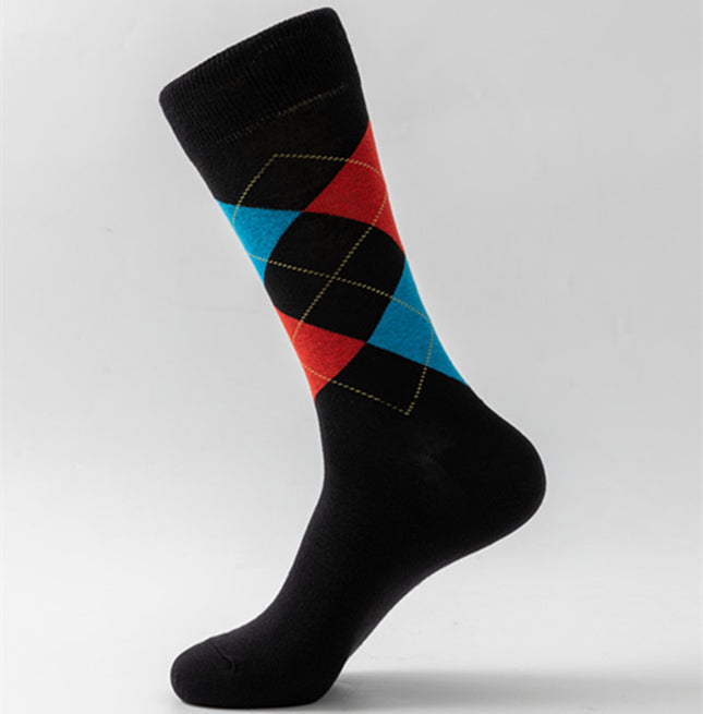 Long Trendy Casual Happy Socks