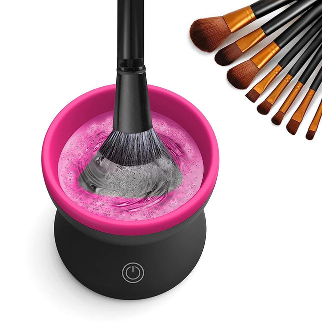 Machine électrique de nettoyage de pinceaux de maquillage
