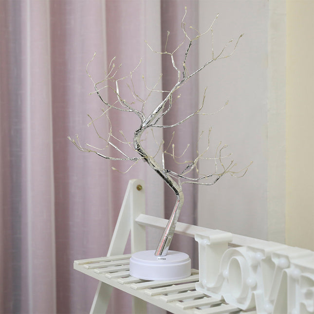 New Colored Light Starry Sky LED Copper Wire Rice Tree Lamp