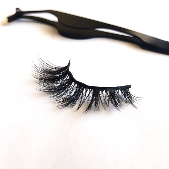 A Pair of False Eyelashes with Magnets