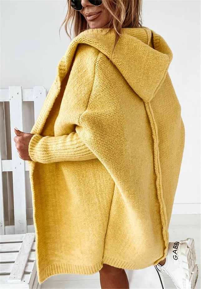 Temperament Solid Color Sweater