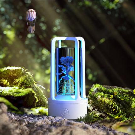 2-in-1 Acrylic Crystal Lamp &amp; Bluetooth Speaker