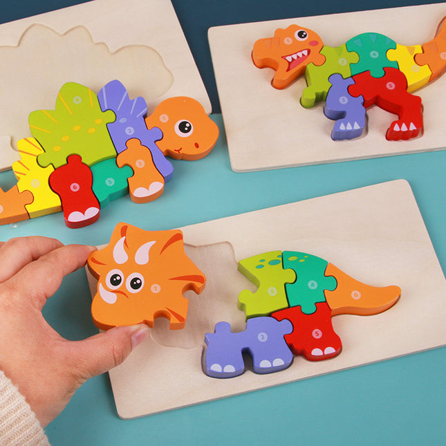 Educational Toys Wooden Three-Dimensional