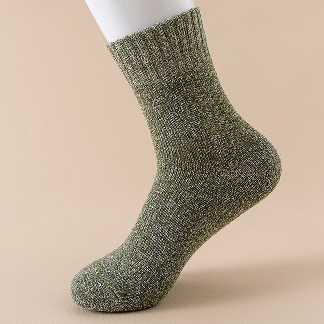 Fleece Lined Warm Mid-calf Socks