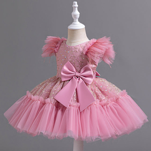 Children's Wedding Dress Tulle Skirt Summer