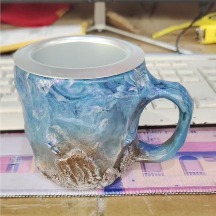 400ml Resin Mineral Crystal Coffee Mugs