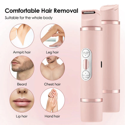 Dual-Head Electric Shaver