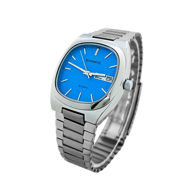 White Shell Steel Belt Quartz Watch