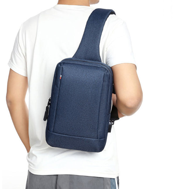 Urban Leisure Men's Sling Bag - Waterproof Oxford Cloth