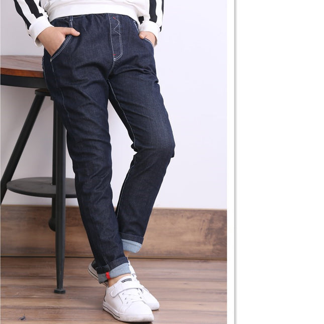 Boys' Plus Fleece Jeans