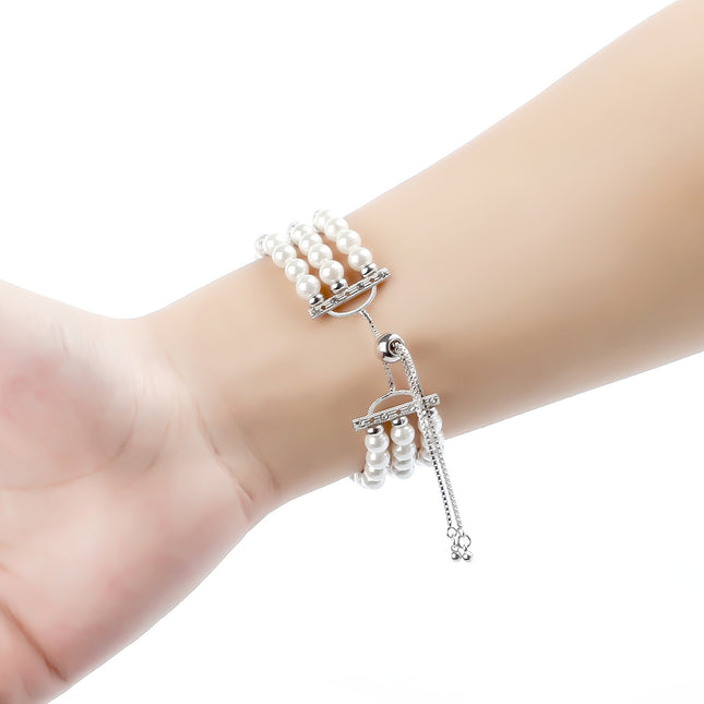 Pearl Strap Stretch Bracelet