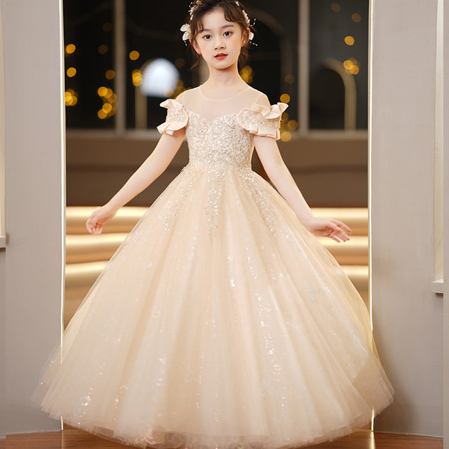 Spandex Princess Dress For Girls