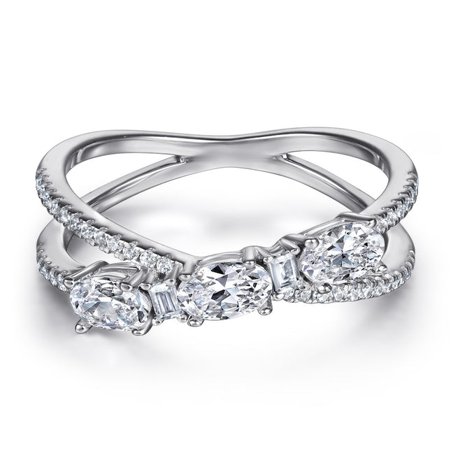 Zircon Women's Wedding Engagement Ring