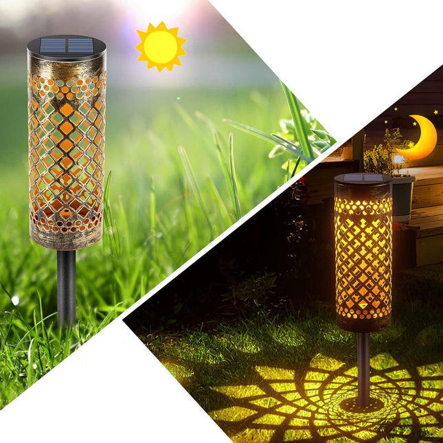 Lampe de pelouse étanche à énergie solaire