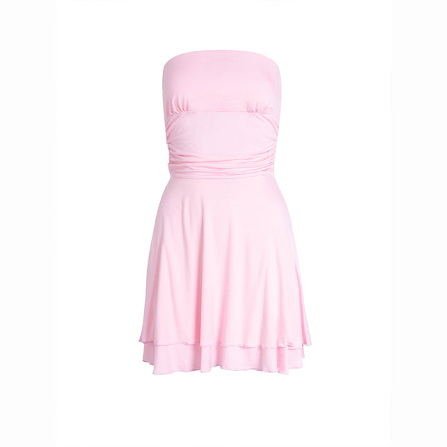 Sexy Pleated Tight Dresses for Women
