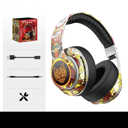 Écouteurs Bluetooth à serre-tête avec basses puissantes