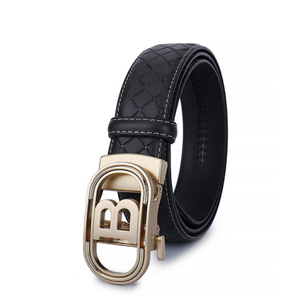 Ceinture décontractée pour homme, style boutique, tendance
