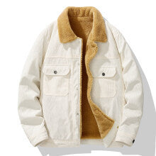 Men's Corduroy Berber Fleece Jacket