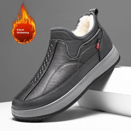 Bottes de neige chaudes en polaire pour l'hiver