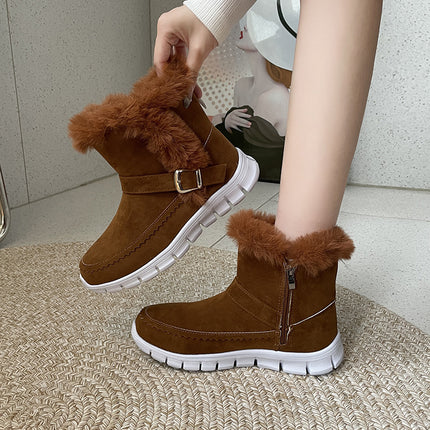Women's Plush Snow Boots