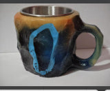 400ml Resin Mineral Crystal Coffee Mugs