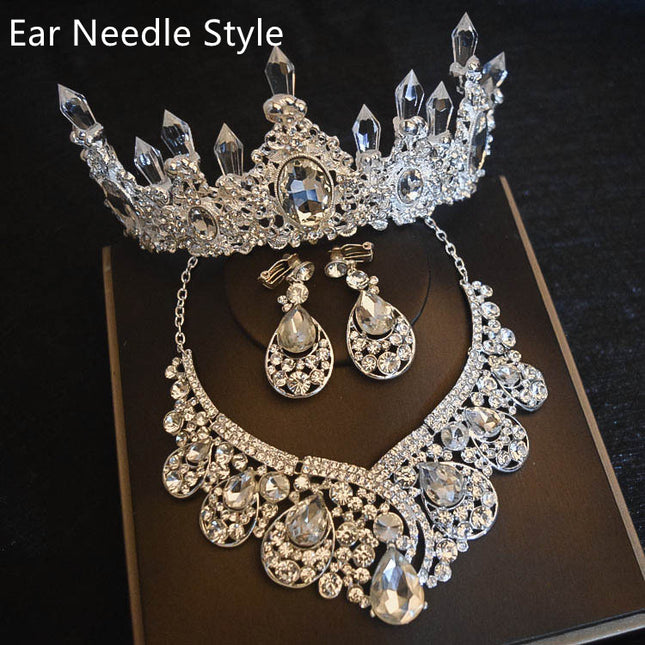 Bridal Three-piece Wedding Jewellry Set