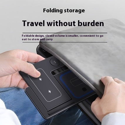 15W 3-in-1 LED Fast Wireless Charger Stand