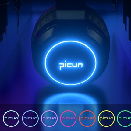 Bluetooth Earphones With Headworn Luminous Folding