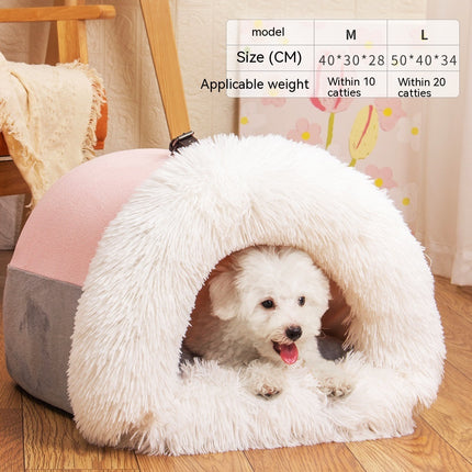 Portable Warm Pet Nest for Dogs and Cats