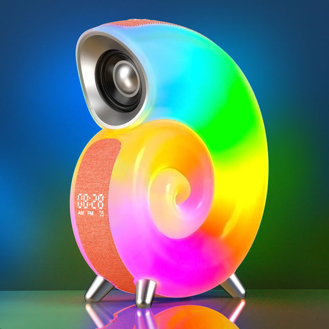 Conch Smart RGB Light Bluetooth Speaker Alarm Clock