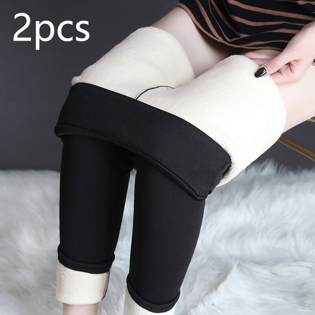 Winter Leggings Warm Thick High