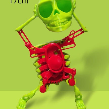 3D Mini Skull Decompression Toy