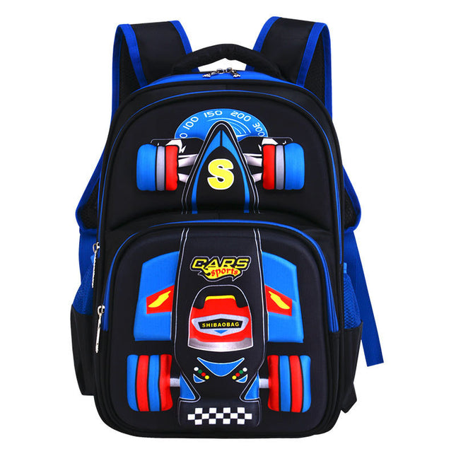 Three Dimensional Trolly School Bag