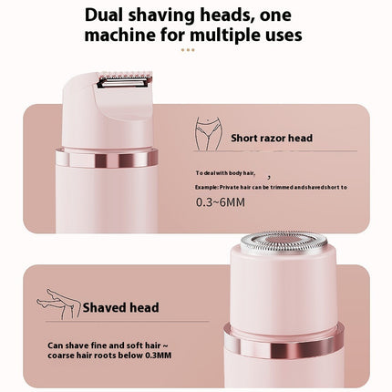 Dual-Head Electric Shaver