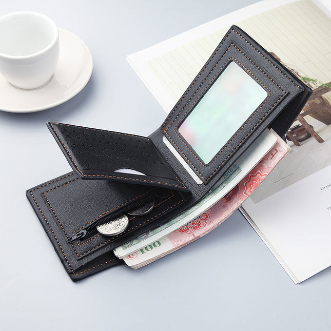 Men's Leather Multifunctional Wallet, 30% Off, Multiple Colors