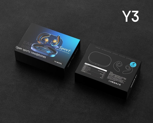 Y3 Open Non In Ear Wireless Bluetooth Earbuds
