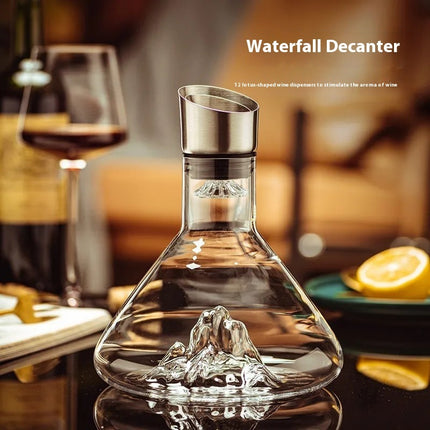 Hot-Selling Iceberg Waterfall Wine Decanter