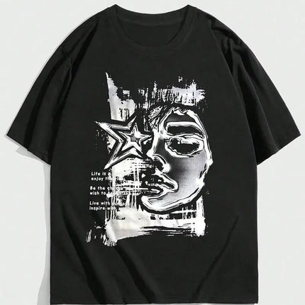 Men's Printed Short-sleeved T-shirt