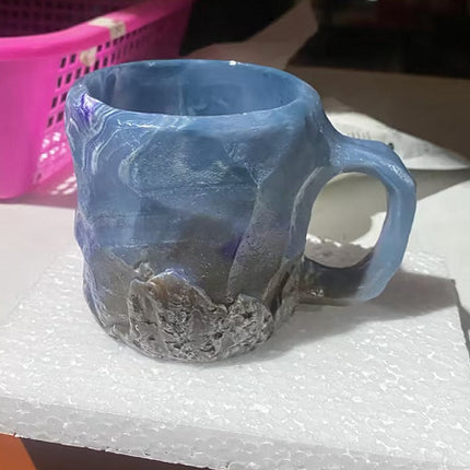 400ml Resin Mineral Crystal Coffee Mugs
