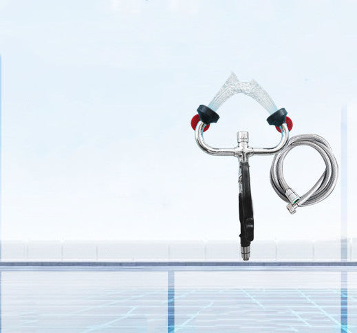 Wall-Mounted Mobile Double Mouth Eyewash